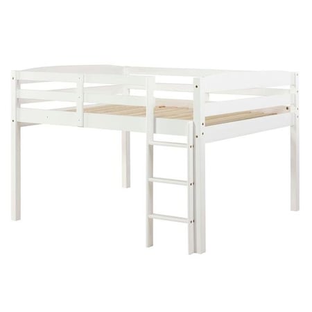 Eco-Flex Furniture Eco-Flex Furniture T1303F Concord Full Size Junior Loft Bed - White T1303F